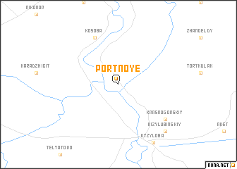 map of Portnoye