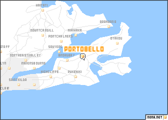 map of Portobello