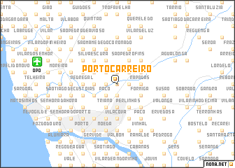 map of Porto Carreiro