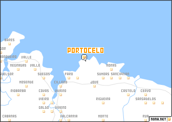 map of Portocelo