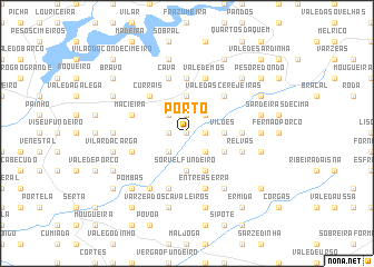 map of Porto