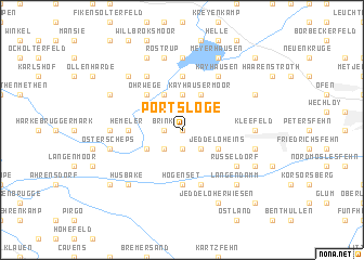 map of Portsloge
