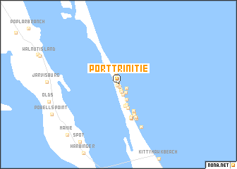 map of Port Trinitie