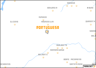 map of Portuguêsa