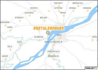 map of Portul Ramadan