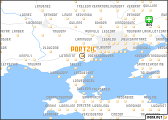 map of Portzic