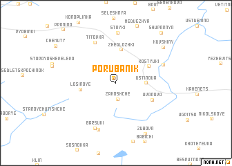 map of Porubanik