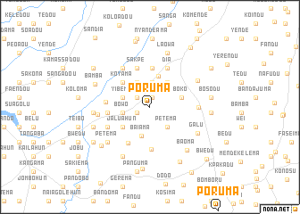 map of Poruma