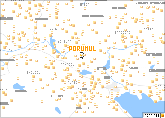 map of Pŏrumul
