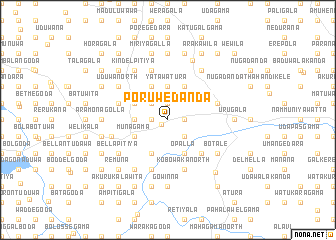 map of Poruwedanda