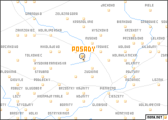 map of Posady