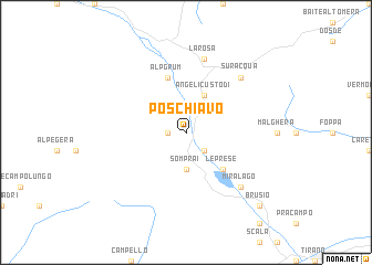 map of Poschiavo