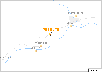 map of Posel\