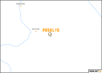 map of Posel\