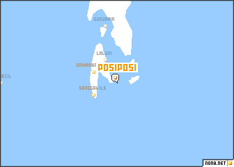 map of Posiposi