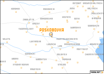 map of Poskobovka