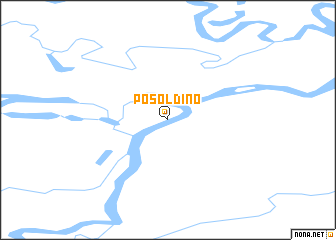 map of Posoldino