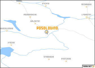 map of Posolodino