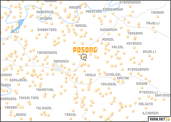 map of Posŏng