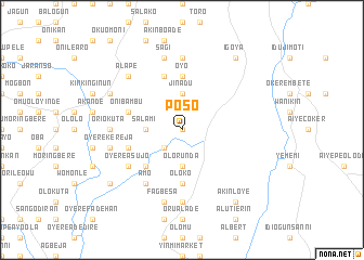 map of Poso