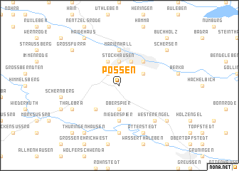 map of Possen