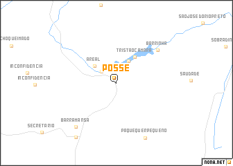 map of Posse