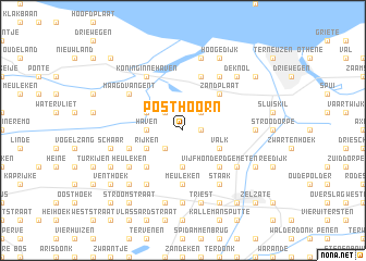 map of Posthoorn