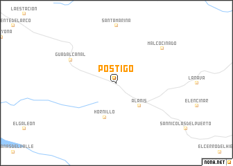 map of Postigo