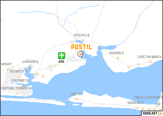 map of Postil