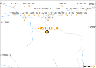 map of Postlehen