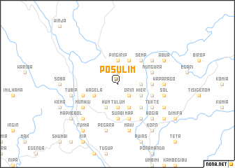 map of Posulim