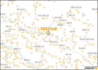 map of Posušje