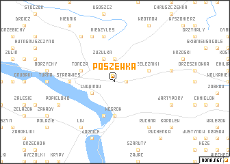 map of Poszewka