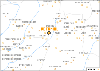map of Potamiou