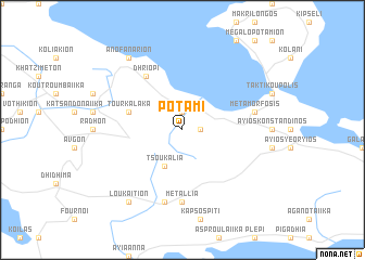 map of Potámi