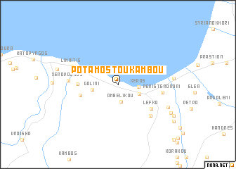 map of Potamos tou Kambou