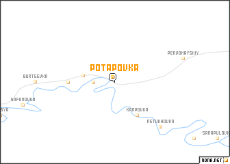 map of Potapovka