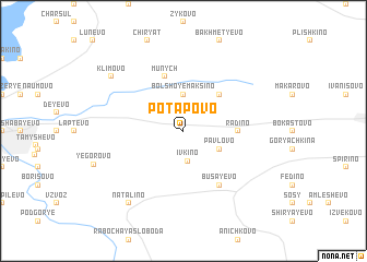 map of Potapovo