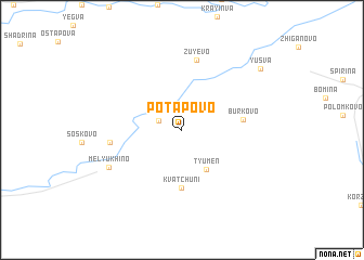 map of Potapovo