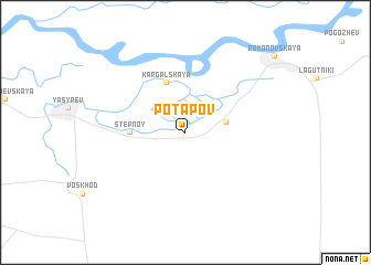 map of Potapov