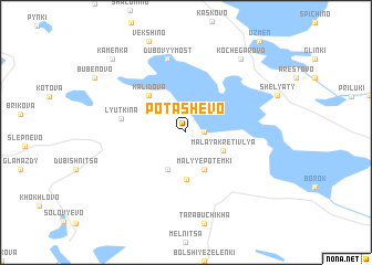 map of Potashëvo