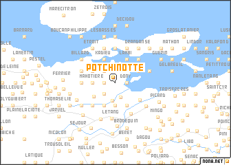map of Pot Chinotte
