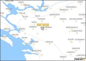 map of Potege