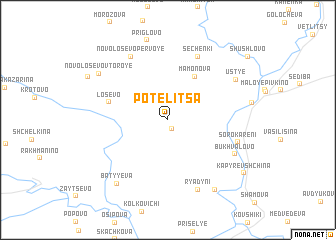 map of Potelitsa