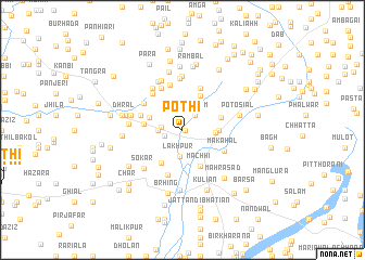 map of Pothi