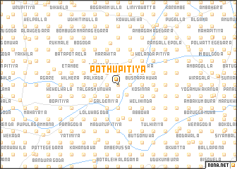 map of Pothupitiya