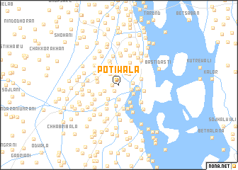 map of Potīwāla