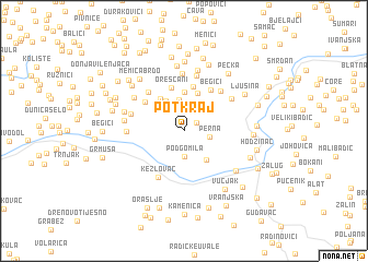 map of Potkraj