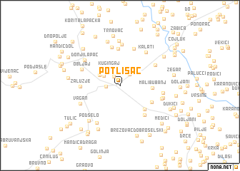 map of (( Potlisac ))