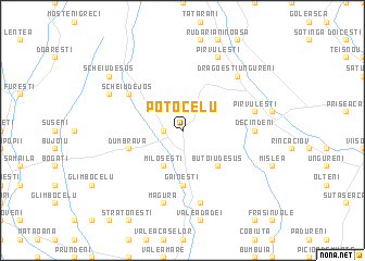 map of Potocelu